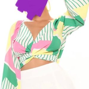 Fashion nova med shirt worn 1 time